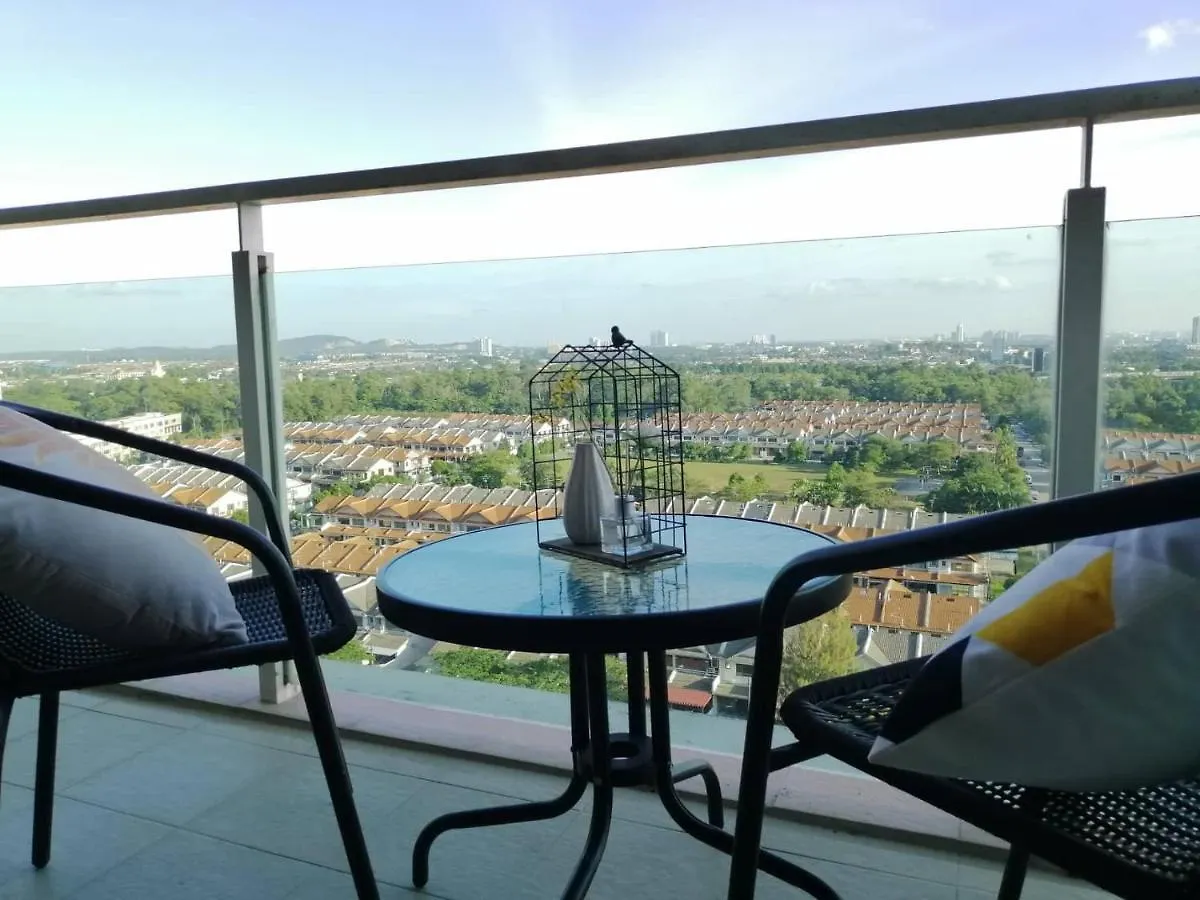 Johor Austin Toppen Romantic 2Pax Wifi Homestay Johor Bahru 0*,  Malajzia